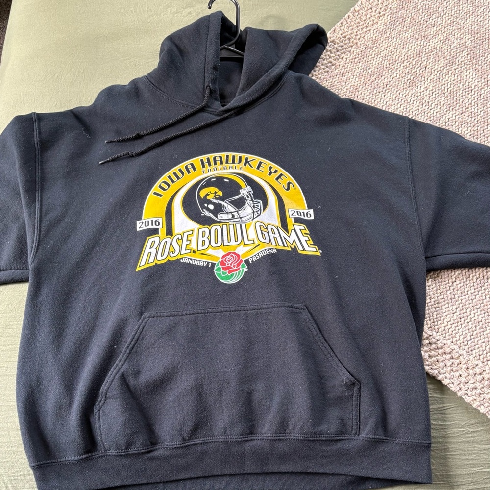 Iowa Hawkeyes Rose Bowl Game Hoodie